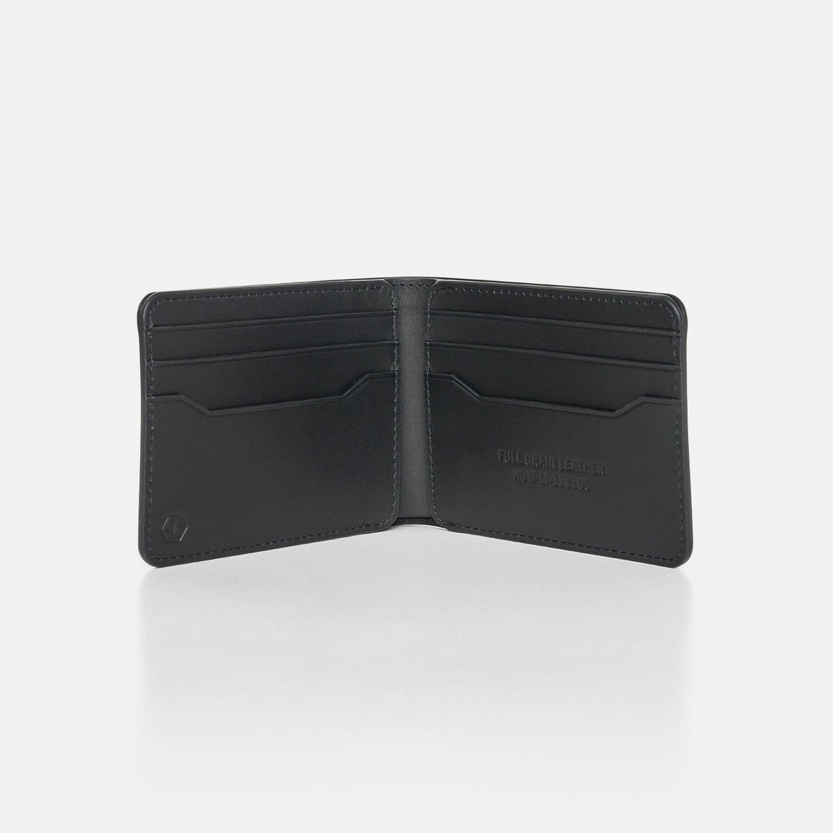 Daily Writer Kit - Billfold - Midnight Black Leather