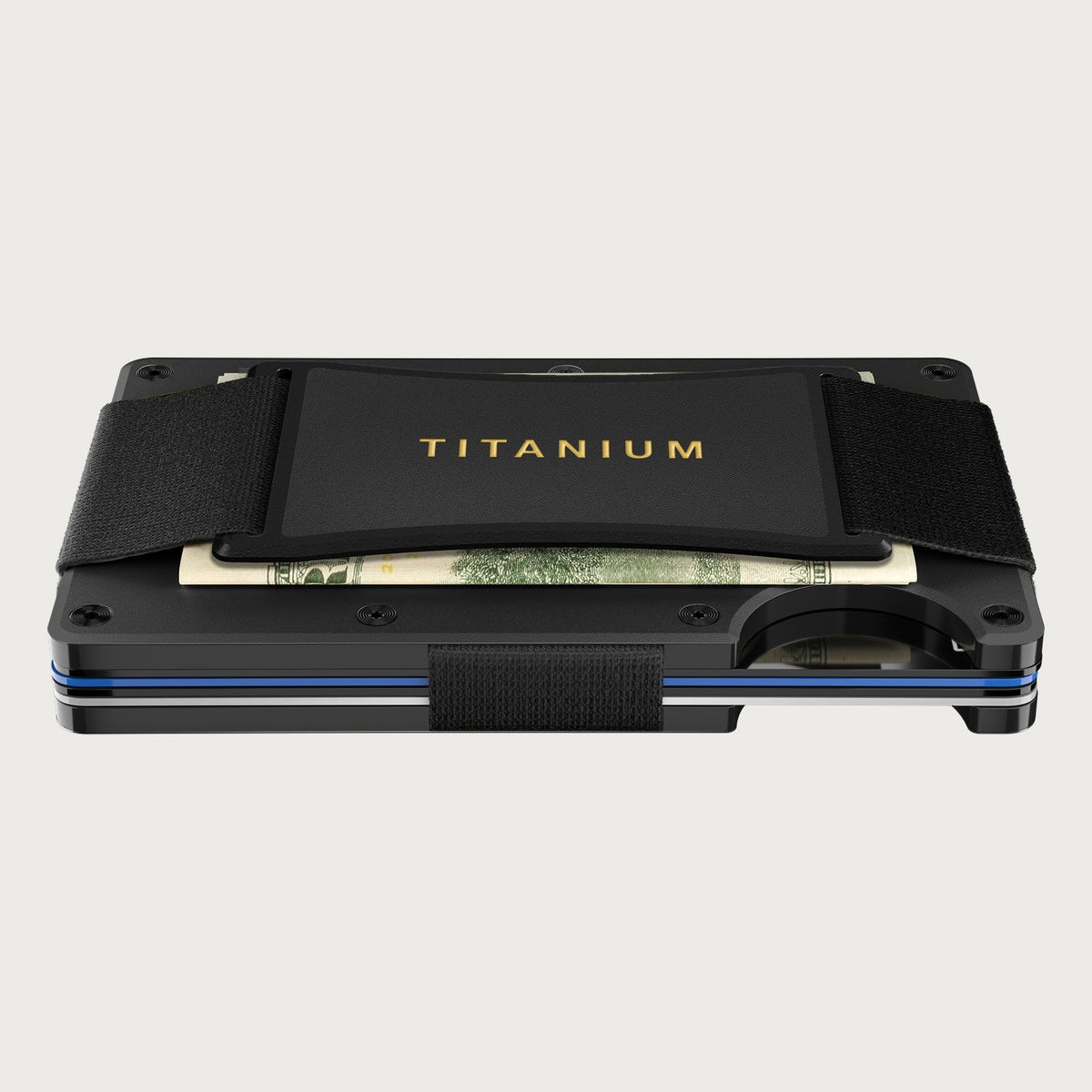 Ridge Wallet - Black Titanium - Terrain