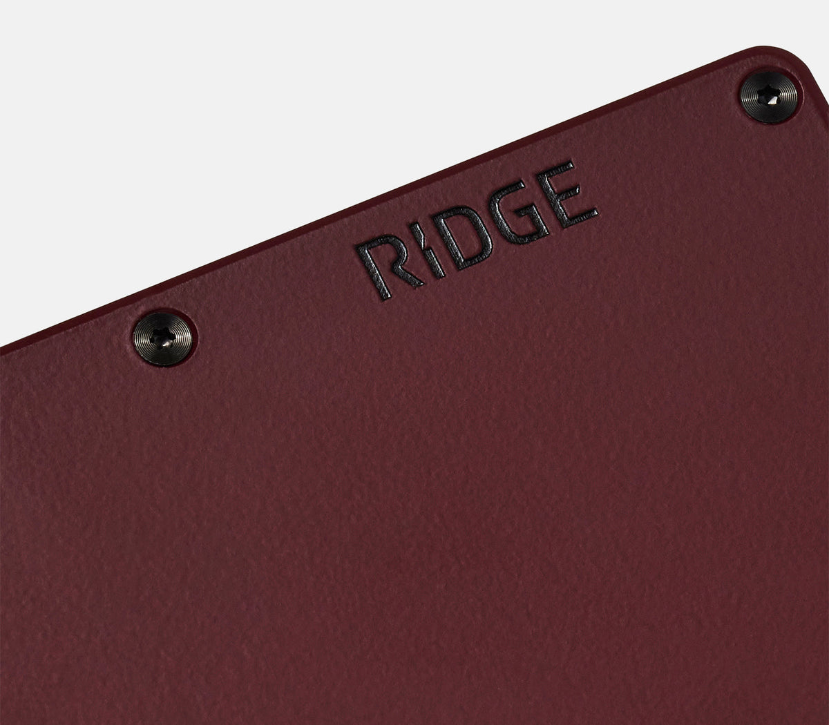 Ridge Wallet - Oxblood