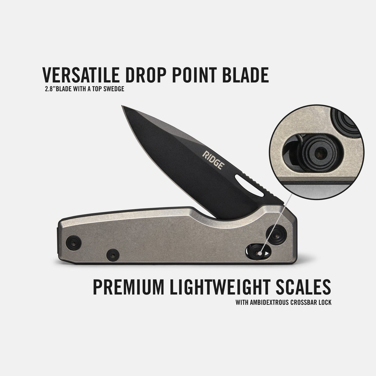Stonewashed Titanium