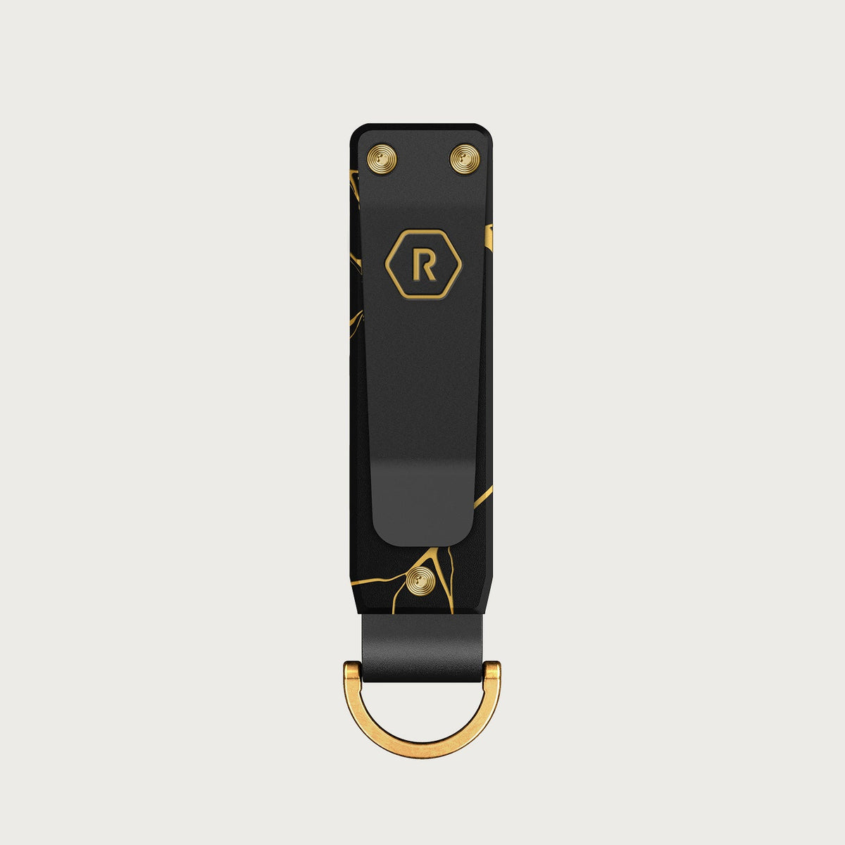 Ridge KeyCase - Kintsugi - Black