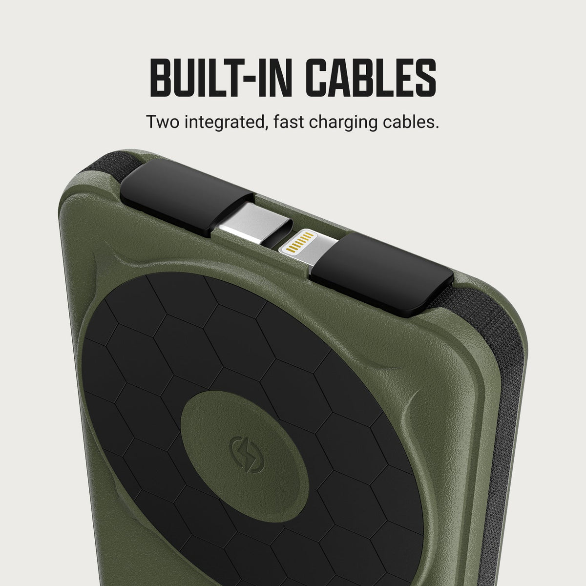 Ridge Power Bank - 10k mAh Bundle - Matte Olive - 2-Pack