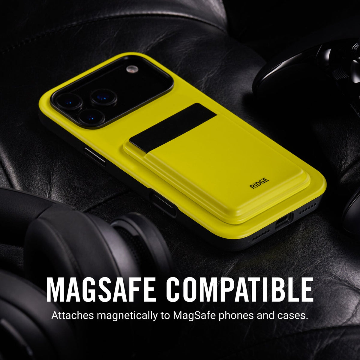 MagSafe Cardholder - Hyper Lime