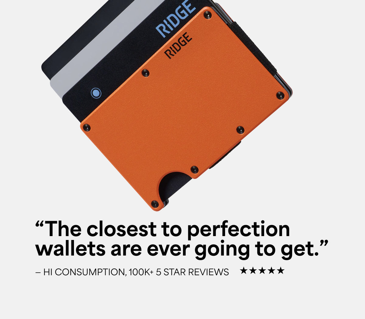 Ridge Wallet - Gunmetal