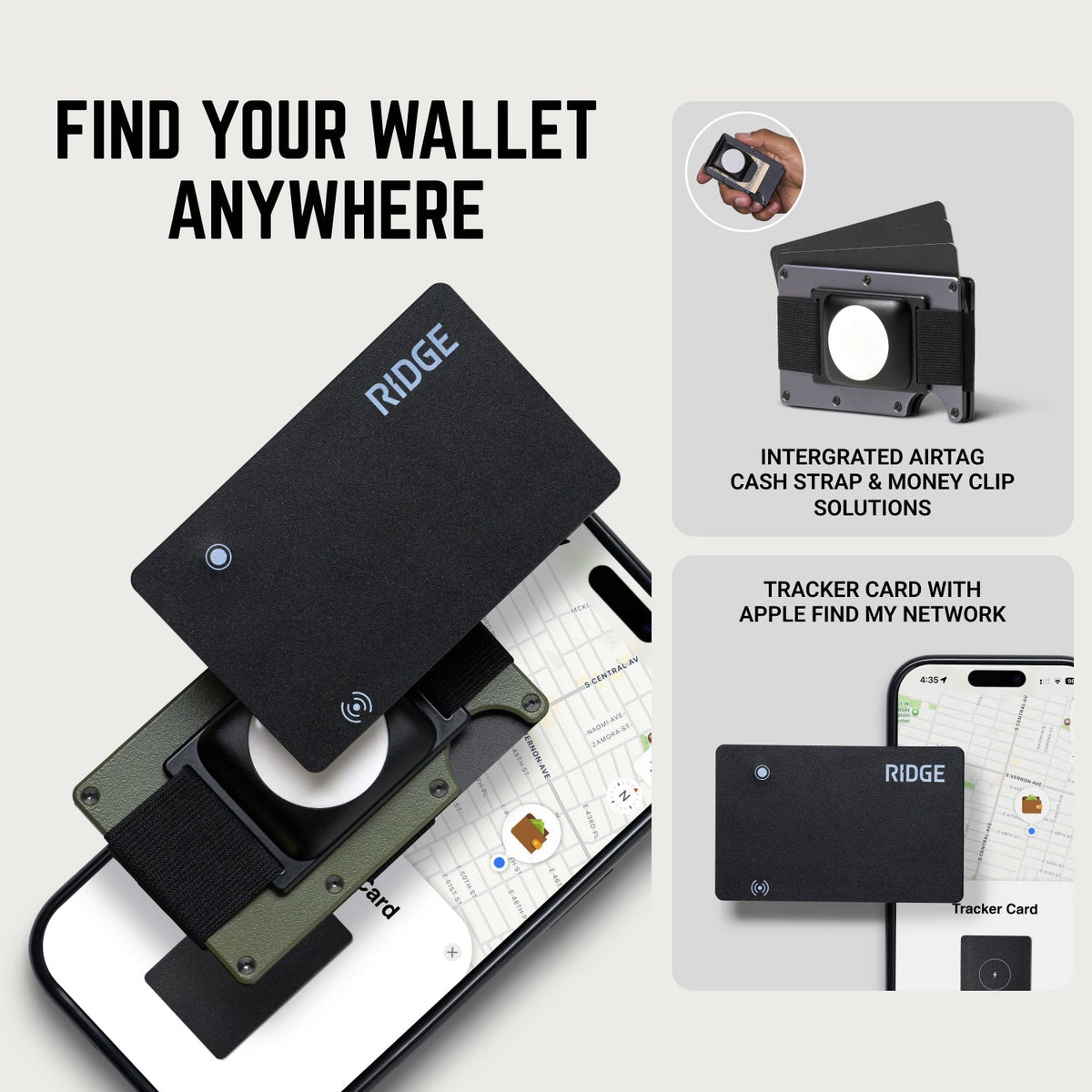 Ridge Wallet - Royal Black - New York Yankees