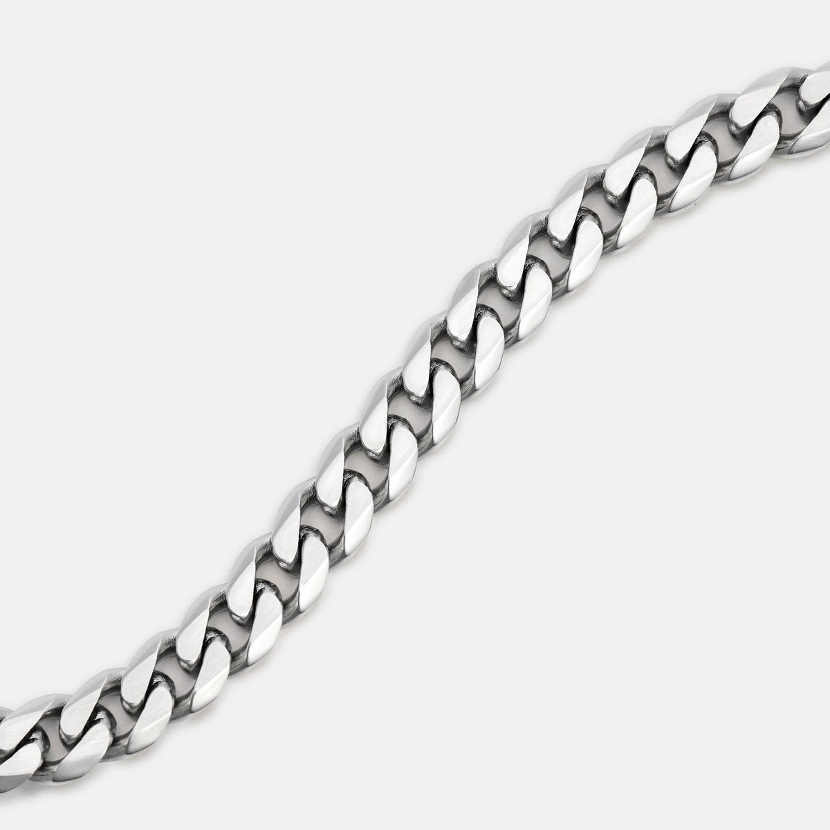 Curb Chain Kit - Platinum - Medium