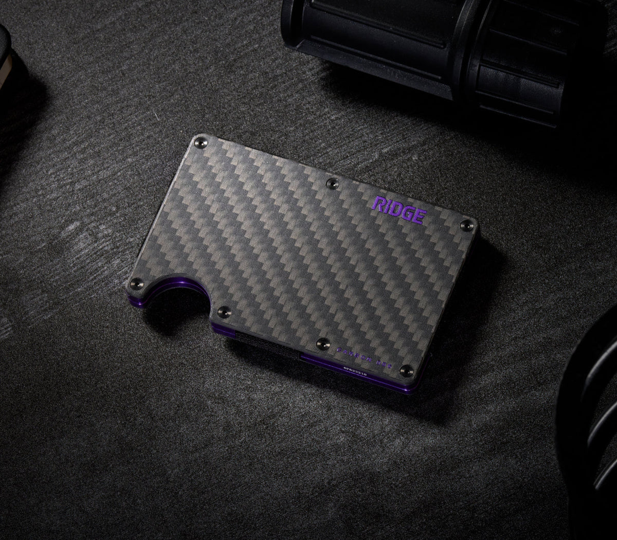 Ridge Wallet - Alaska Twilight Carbon 006