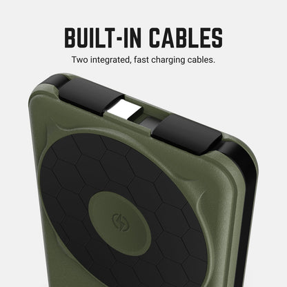 Ridge Everyday Charging Kit - iPhone 18 Pro - Matte Olive — power bank infographic 2