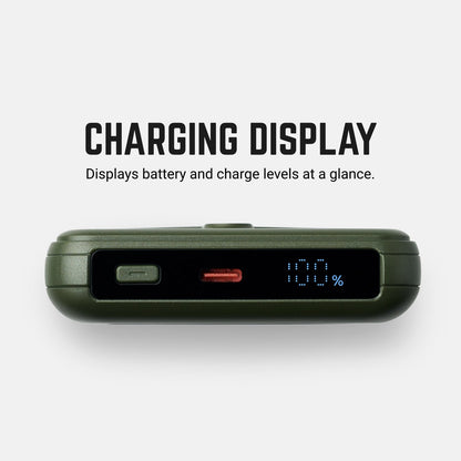 Ridge Everyday Charging Kit - iPhone 18 Pro - Matte Olive — power bank infographic 5