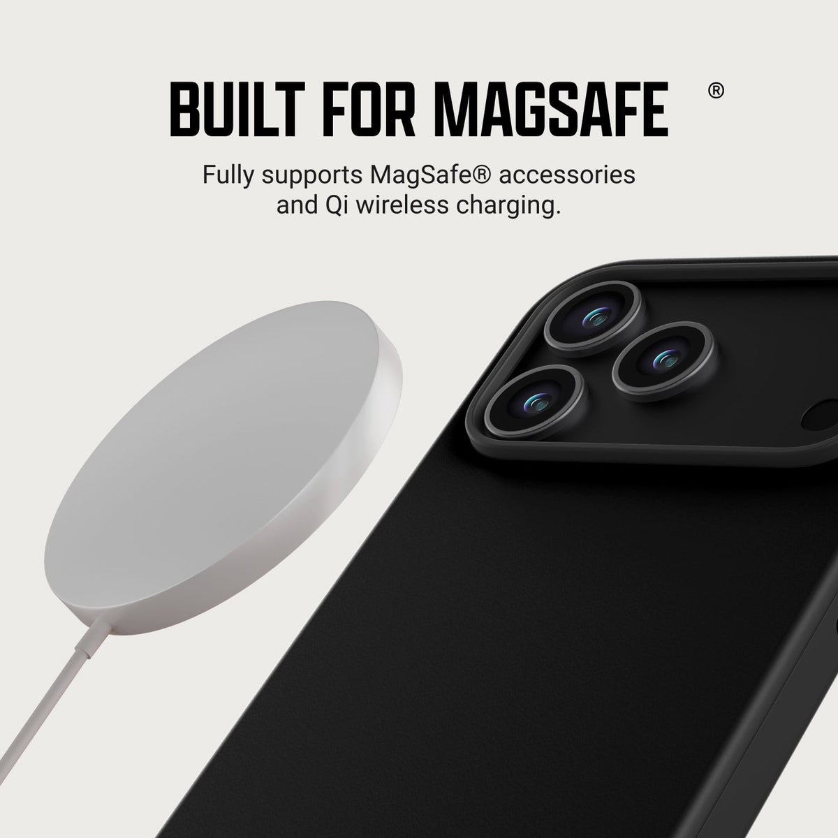 Ridge Everyday Charging Kit - iPhone 18 Pro Max - Matte Black — case infographic 1