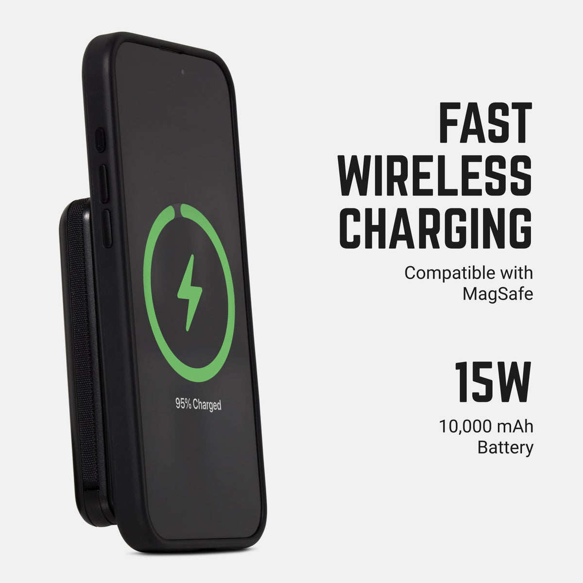 Ridge Everyday Charging Kit - iPhone 18 Pro Max - Tobacco Brown Leather — power bank infographic 1