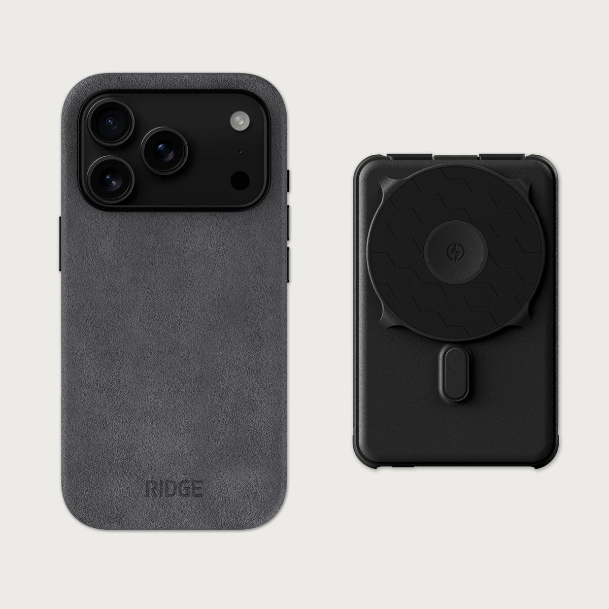 Ridge Everyday Charging Kit - iPhone 18 Pro - Performance Suede