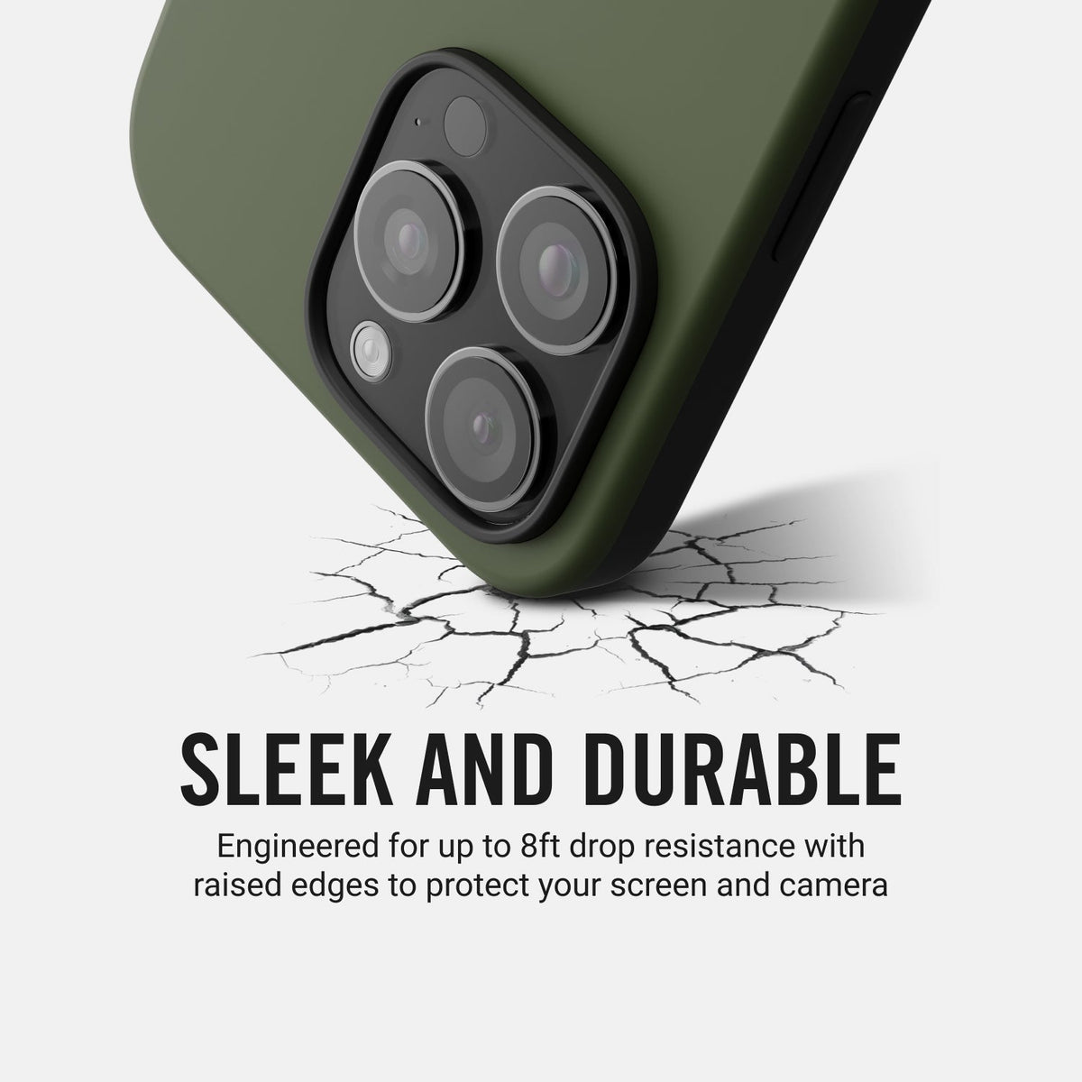 Everyday Charging Kit - iPhone 16 Pro - Matte Olive