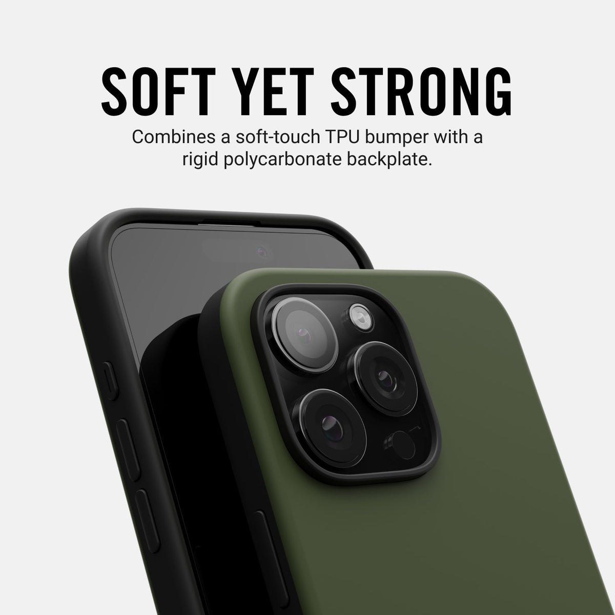 Everyday Charging Kit - iPhone 16 Plus - Matte Olive