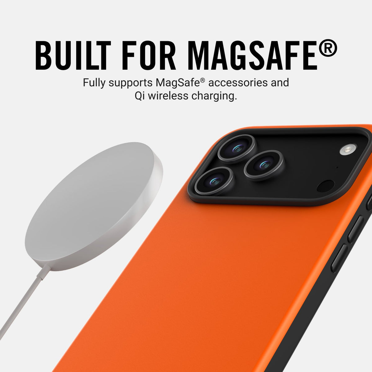 Everyday Charging Kit - iPhone 17 Pro Max - Basecamp Orange