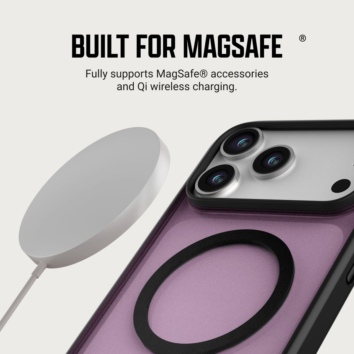 Ridge Phone Case - iPhone 18 Pro - Atomic Purple