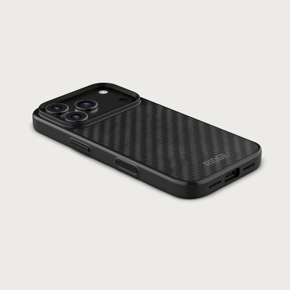 Ridge Phone Case - iPhone 18 Pro - Carbon