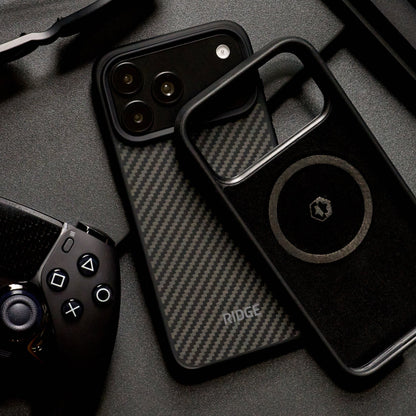 Ridge Phone Case - iPhone 18 Pro - Carbon