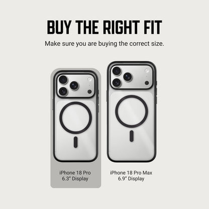 Ridge Phone Case - iPhone 18 Pro - Phantom
