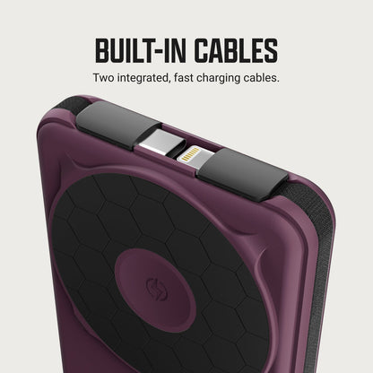 Ridge Power Bank - 10k mAh Bundle - Burgundy - 2-Pack