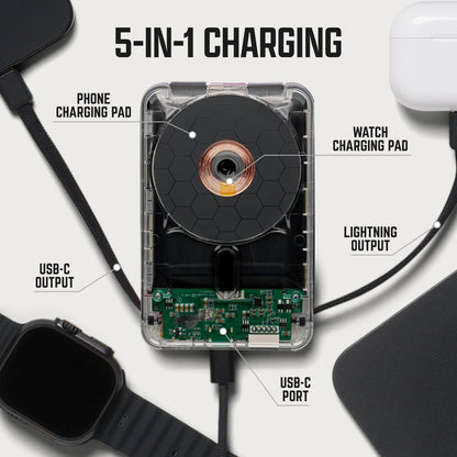 Ridge Power Bank - 10k mAh - Phantom