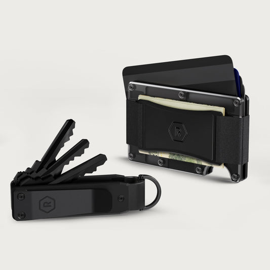 Ridge Wallet for MagSafe + KeyCase - Phantom + Royal Black