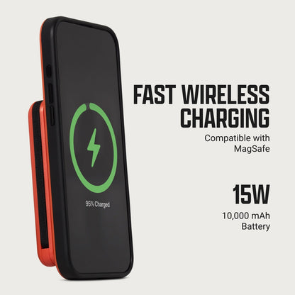 Ridge Wallet + Power Bank + KeyCase - Burnt Titanium + Matte Black + Burnt Titanium — infographic 3